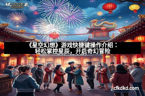 《星空幻想》游戏快捷键操作介绍：轻松掌控星辰，开启奇幻冒险